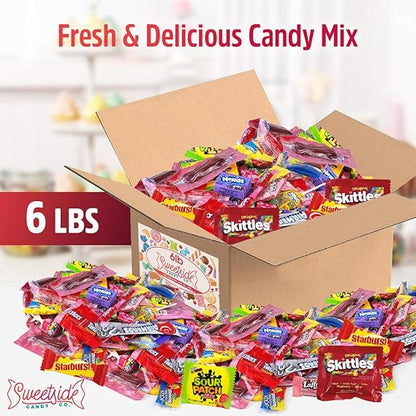 Bulk Candy Individually Wrapped - Parade Kid’s Dream, 5lb of Individually Wrapped Party Candy Variety Mix Bag, Kid’s Favorite Sweets Giant Bag Assorted Classic Candies for Pinata Filler, Goodie Bag