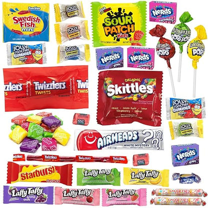 Bulk Candy Individually Wrapped - Parade Kid’s Dream, 5lb of Individually Wrapped Party Candy Variety Mix Bag, Kid’s Favorite Sweets Giant Bag Assorted Classic Candies for Pinata Filler, Goodie Bag