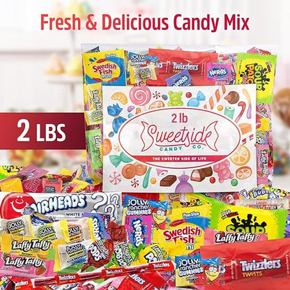 Bulk Candy Individually Wrapped - Parade Kid’s Dream, 5lb of Individually Wrapped Party Candy Variety Mix Bag, Kid’s Favorite Sweets Giant Bag Assorted Classic Candies for Pinata Filler, Goodie Bag